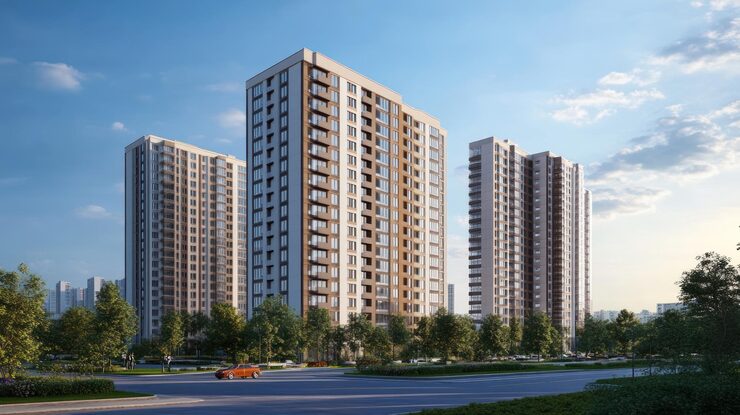 Newry Adora Thirumullaivoyal apartments with 1, 2, 2.5 and 3 BHK configurations under construction
