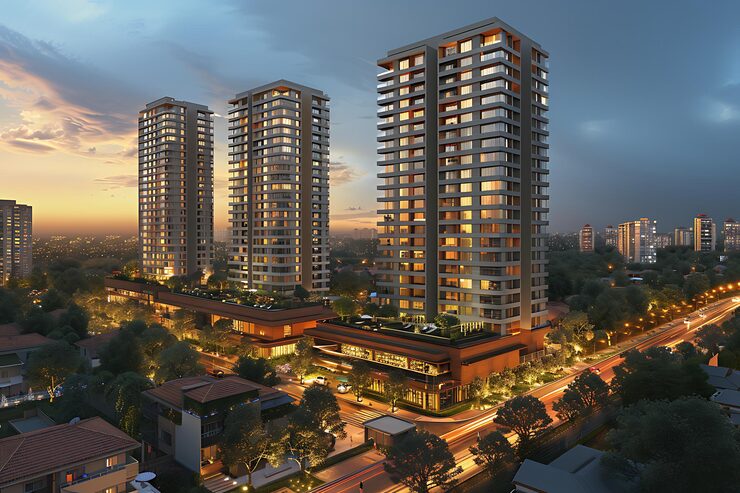 Newry Vishvam Adyar listed ongoing 3 BHK premium residential apartments